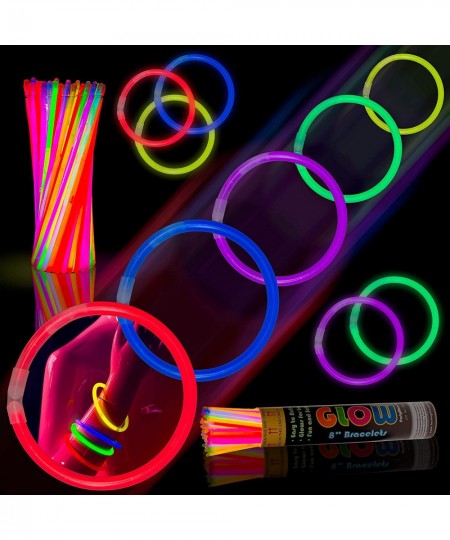 100 8" Crown Glow Light Stick Bracelets WHOLESALE PACK $20.03 - Kids' Dress-Up Accessories