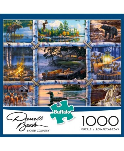 Darrell Bush - North Country - 1000 Piece Jigsaw Puzzle Blue $23.86 - Jigsaw Puzzles