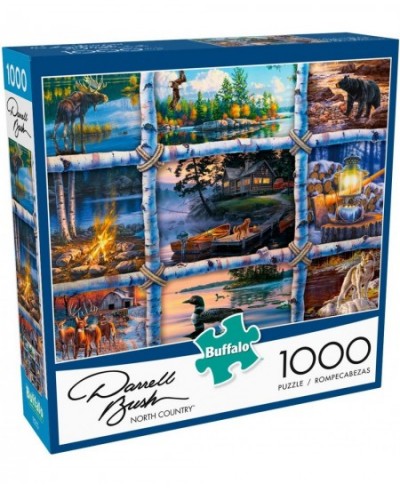 Darrell Bush - North Country - 1000 Piece Jigsaw Puzzle Blue $23.86 - Jigsaw Puzzles