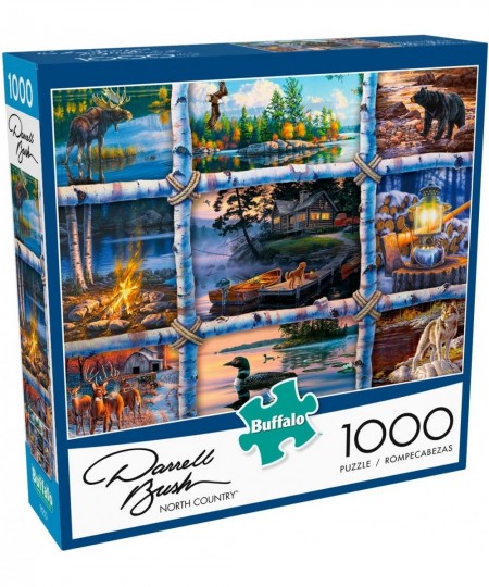 Darrell Bush - North Country - 1000 Piece Jigsaw Puzzle Blue $23.86 - Jigsaw Puzzles