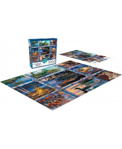 Darrell Bush - North Country - 1000 Piece Jigsaw Puzzle Blue $23.86 - Jigsaw Puzzles