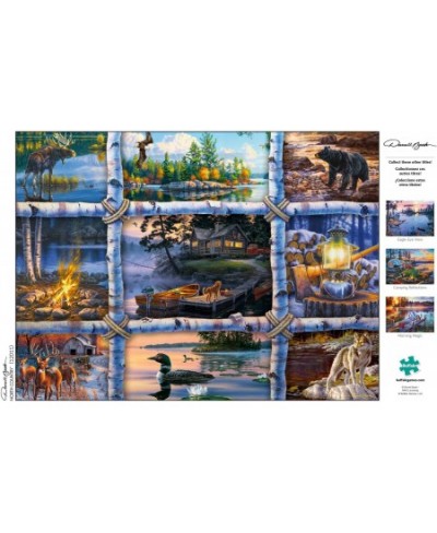 Darrell Bush - North Country - 1000 Piece Jigsaw Puzzle Blue $23.86 - Jigsaw Puzzles