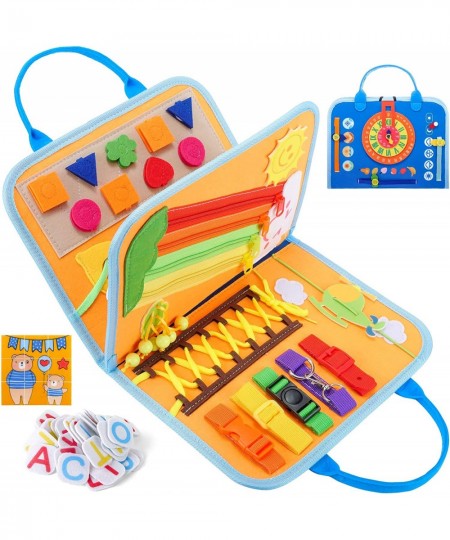 Busy Board 25 in 1 Montessori Toys for Toddler Sensory Toys for Toddlers 1 2 3year Children Boys and Girls Preschool Learning...