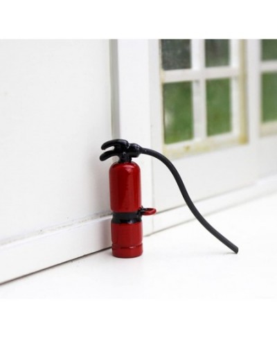 Dollhouse Miniature Fire Miniature fire extinguishers fire Extinguisher Stress Toy DIY Dollhouse Decor Extinguisher Models: 2...