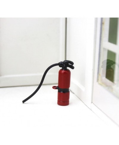 Dollhouse Miniature Fire Miniature fire extinguishers fire Extinguisher Stress Toy DIY Dollhouse Decor Extinguisher Models: 2...