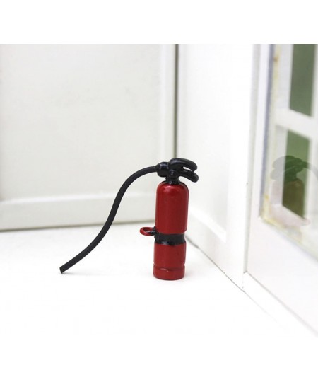 Dollhouse Miniature Fire Miniature fire extinguishers fire Extinguisher Stress Toy DIY Dollhouse Decor Extinguisher Models: 2...