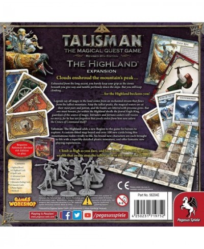 Talisman: The Highland Brown $58.70 - Board Games