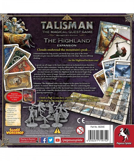 Talisman: The Highland Brown $58.70 - Board Games