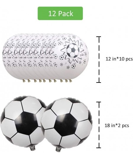 146 Pcs Soccer Disposable Tableware Set Sport Theme Party Decorations Soccer Balloons Tablecloth Banner Plates Napkins Cups P...