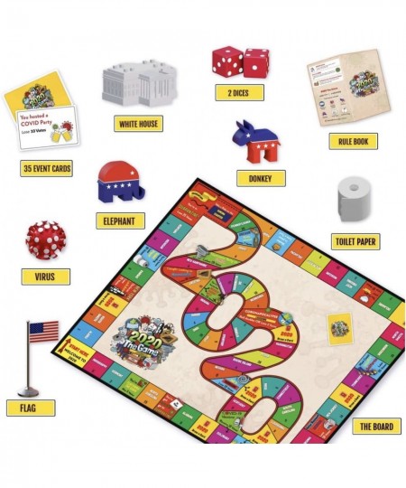 Board Game for Family Kids Adults Teens| Best Startergy Game| |2-6 Players| 1 Hour Playtime $50.19 - Board Games