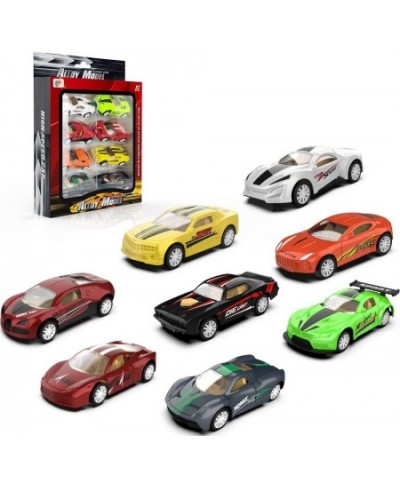 Pull Back Cars Toys Set Kids Mini Toy Playsets Race Car Party Favors for Toddler 8 PCS Pull Back Rcaing Car Toy Set for for K...