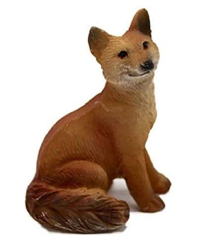 Dollhouse Fox Miniature Garden Wildlife Animal Outdoor Accessory $22.38 - Dollhouse Accessories