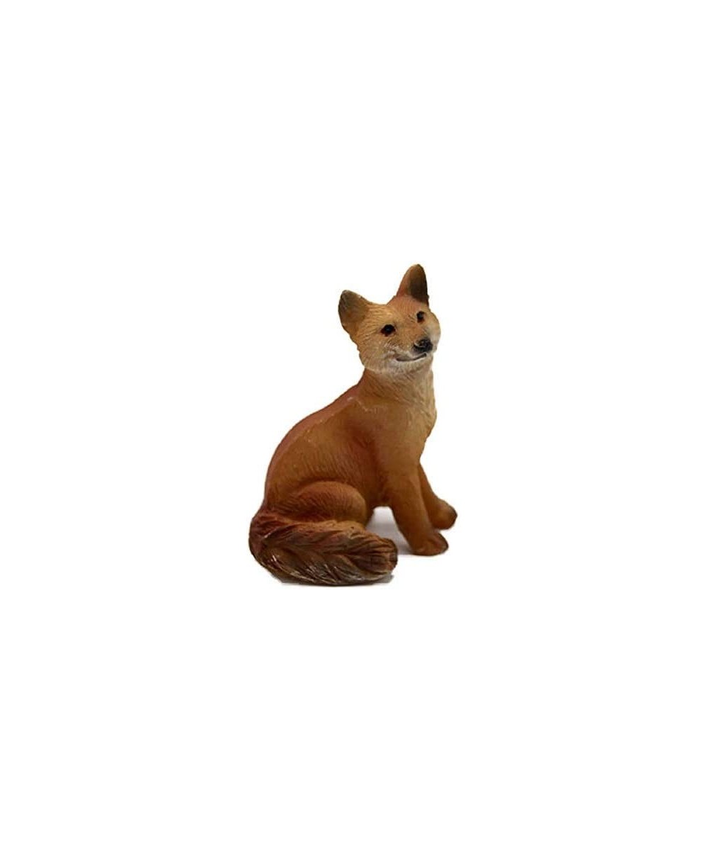 Dollhouse Fox Miniature Garden Wildlife Animal Outdoor Accessory $22.38 - Dollhouse Accessories