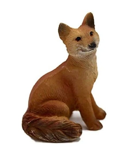 Dollhouse Fox Miniature Garden Wildlife Animal Outdoor Accessory $22.38 - Dollhouse Accessories