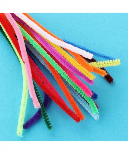 2000 Pieces Pipe Cleaners Assorted Colors Chenille Stems for DIY Art Craft Decorations 20 Colors Craft Pipe Cleaners for Crea...