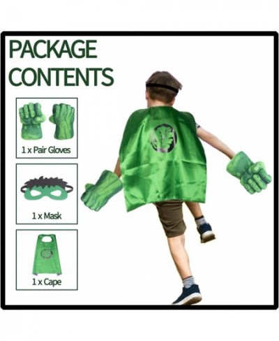 Children's Plush Boxing Glove Set with Cape and Eye Patch Incredible Smashing Punches Party Christmas $57.15 - Kids' Costumes