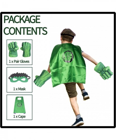 Children's Plush Boxing Glove Set with Cape and Eye Patch Incredible Smashing Punches Party Christmas $57.15 - Kids' Costumes