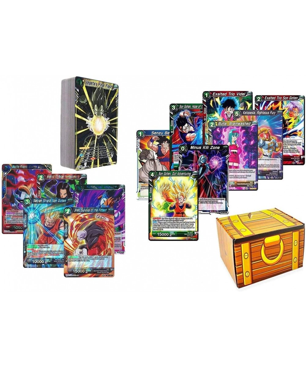 50 Dragon Ball Super Card Lot Featuring a Random Vegeta Character Card! Includes Treasure Deck Box! $19.39 - Card Games