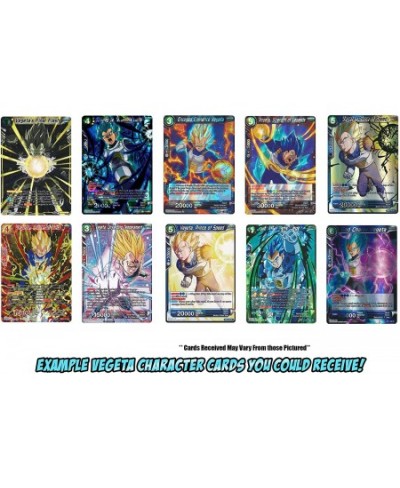 50 Dragon Ball Super Card Lot Featuring a Random Vegeta Character Card! Includes Treasure Deck Box! $19.39 - Card Games