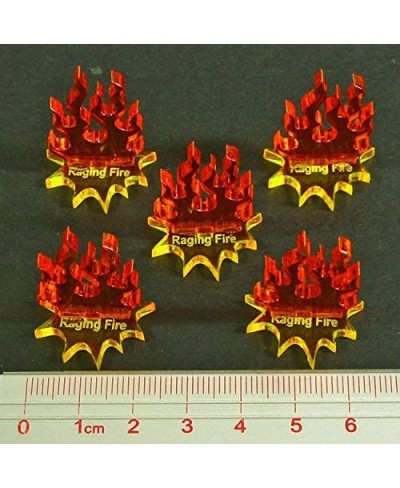 Raging Fire Markers (5) $28.40 - Game Accessories