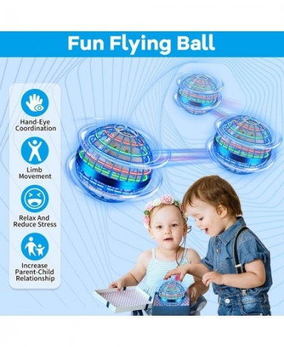 Flying Orb Ball Toy 360°Rotating Hand Controlled Flying Space Ball Flying Spinner Mini Drone for Boys Girls Teens Indoor Outd...