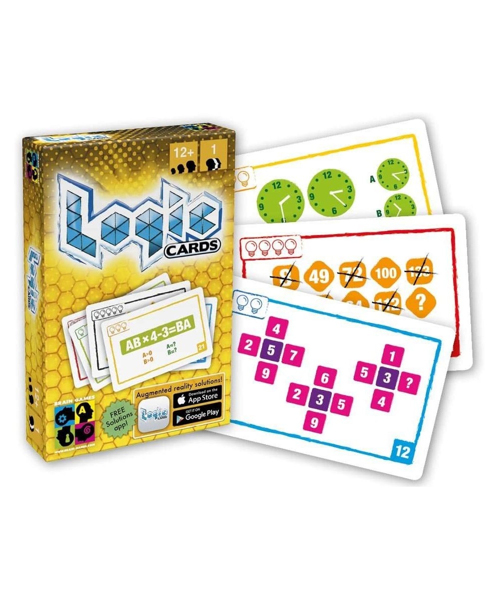 Logic Cards Brain Teaser Yellow $13.45 - Educational Flash Cards