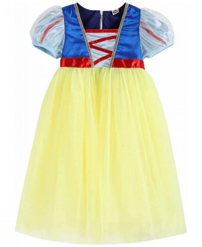 THEE BRON Girls Ruffles Dress Costumes Floral Sleeveless Tulle Party Dresses $42.08 - Kids' Costumes