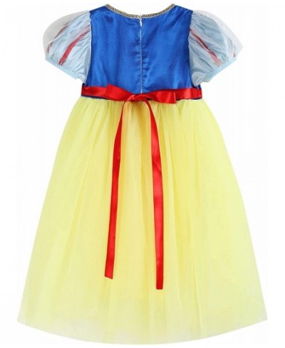 THEE BRON Girls Ruffles Dress Costumes Floral Sleeveless Tulle Party Dresses $42.08 - Kids' Costumes