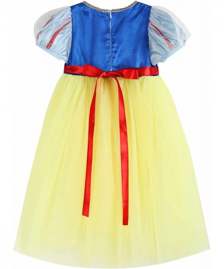 THEE BRON Girls Ruffles Dress Costumes Floral Sleeveless Tulle Party Dresses $42.08 - Kids' Costumes