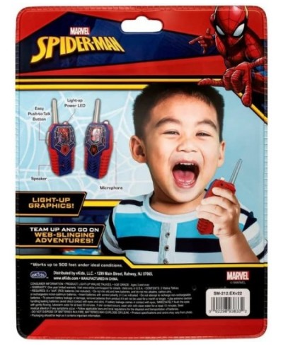 Spiderman Toy Walkie Talkies for Kids Light-Up Indoor and Outdoor Toys for Kids and Fans of Spiderman Toys $44.04 - Kids' Wal...