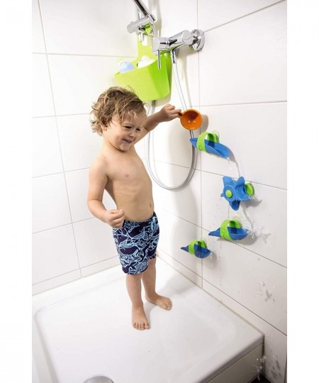 Bathtub Ball Track - 6 Piece Play Set - Fosters Experimentation & Creativity for Ages 3 and Up $33.57 - Bathtub Toys