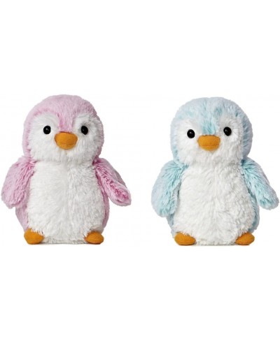 Pink and Blue Pom Pom Penguin 6 Inch Plush Bundle $29.79 - Plush Figure Toys