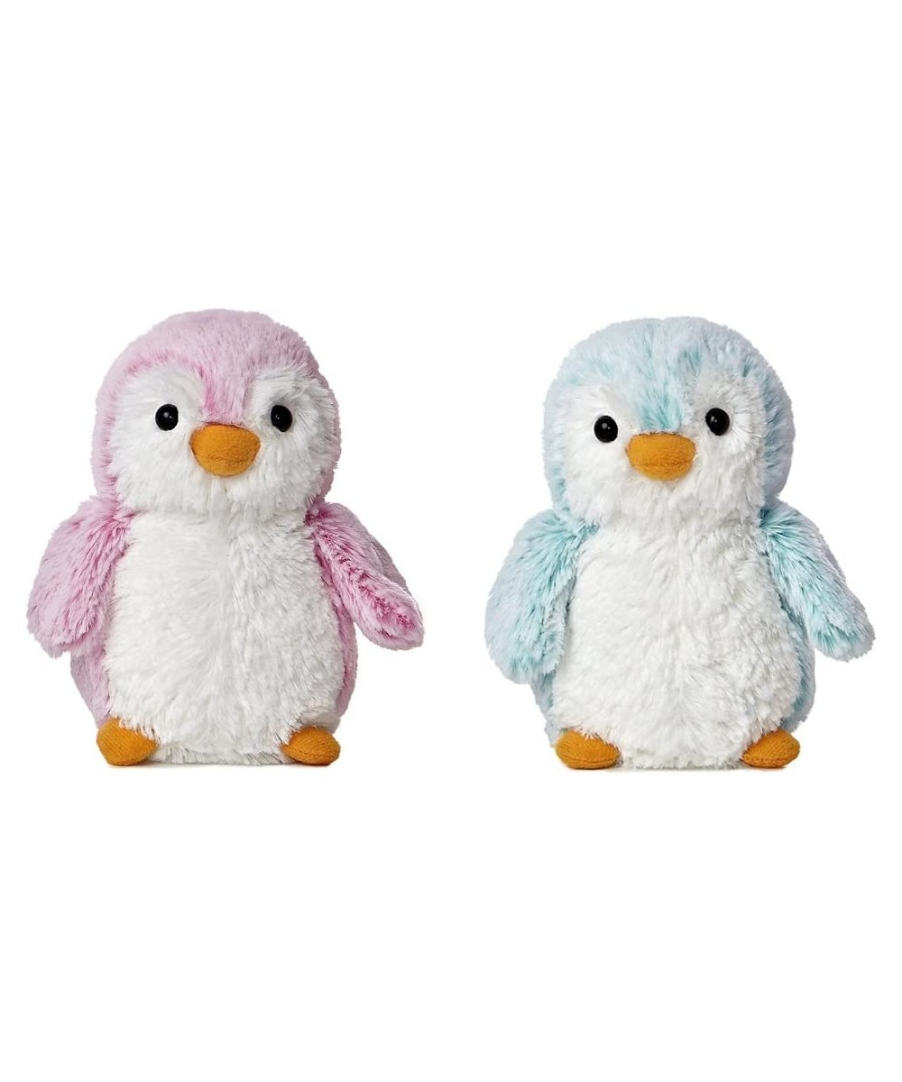 Pink and Blue Pom Pom Penguin 6 Inch Plush Bundle $29.79 - Plush Figure Toys