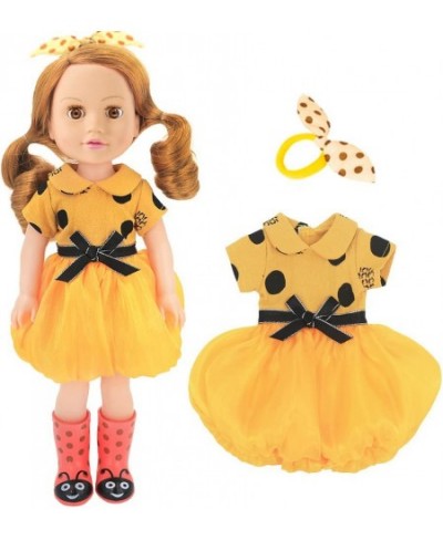 5pcs Doll Clothes Dress with 5pcs Accessories Include Headband Hat for 14 to 14.5 Inch Dolls $31.50 - Doll Accessories