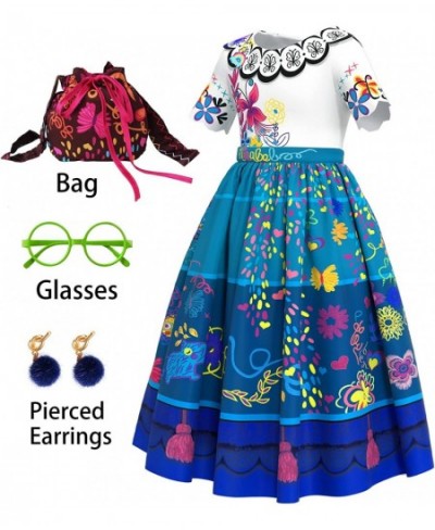 Mirabel Costume for Girls Mirabel Dress Isabella Costume Halloween Outfit for Kids $40.18 - Kids' Costumes