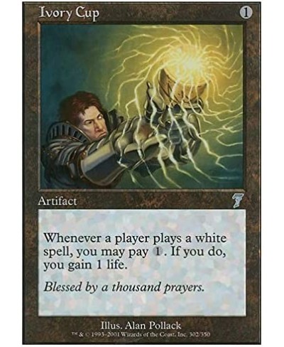 Magic: the Gathering - Ivory Cup - Seventh Edition $10.52 - Magic Kits & Accessories