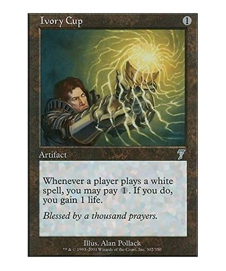 Magic: the Gathering - Ivory Cup - Seventh Edition $10.52 - Magic Kits & Accessories