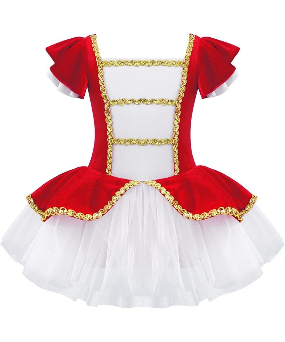 Kids Girls Ballet Dance Leotard Dress Fairytale Cosplay Costume Ringmaster Mesh Tutu Skirt Performance $21.85 - Kids' Costumes