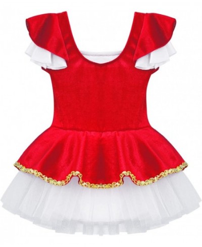 Kids Girls Ballet Dance Leotard Dress Fairytale Cosplay Costume Ringmaster Mesh Tutu Skirt Performance $21.85 - Kids' Costumes