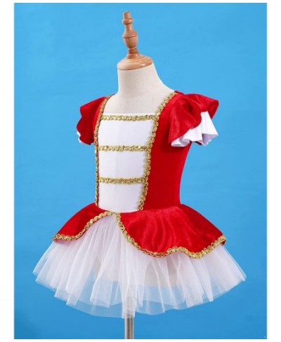 Kids Girls Ballet Dance Leotard Dress Fairytale Cosplay Costume Ringmaster Mesh Tutu Skirt Performance $21.85 - Kids' Costumes