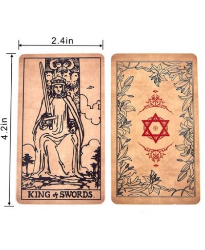 Tarot Cards Deck for Beginners 78 Pcs Fortune Telling Game Card Divination Tarot Cards Deck for Tarot Starter Lover $18.98 - ...