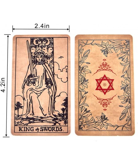 Tarot Cards Deck for Beginners 78 Pcs Fortune Telling Game Card Divination Tarot Cards Deck for Tarot Starter Lover $18.98 - ...