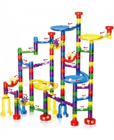 122 Pcs Marble Run Set Toys Construction Building Blocks STEM Educational Learning Toy Deluxe Marble Maze Race Track Game Toy...