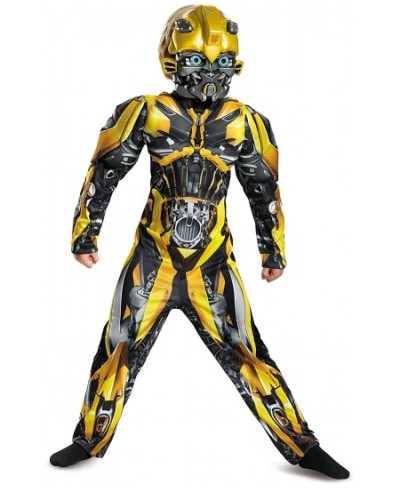 Bumblebee Movie Classic Muscle Costume Yellow Small (4-6) $80.63 - Kids' Costumes