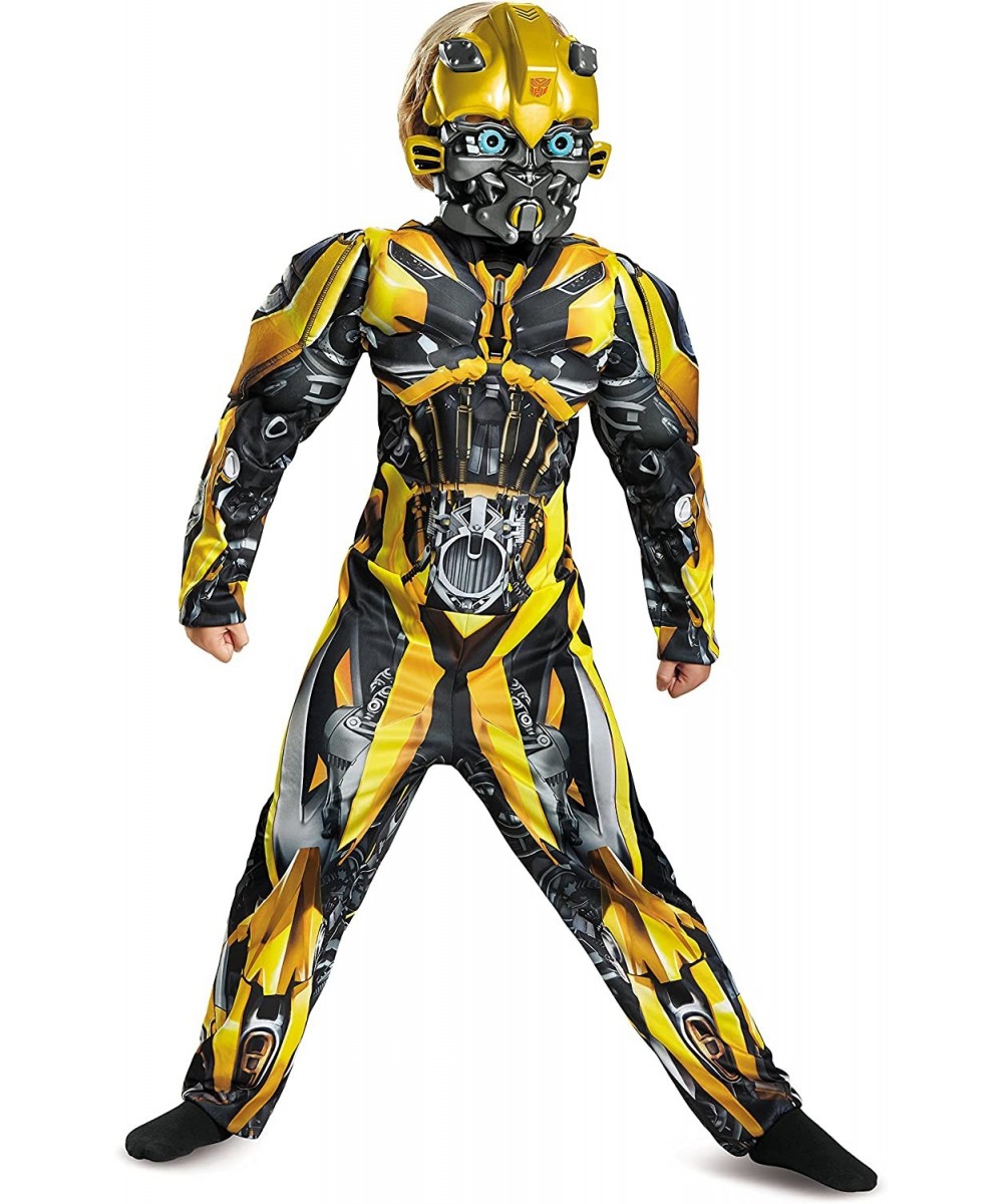 Bumblebee Movie Classic Muscle Costume Yellow Small (4-6) $80.63 - Kids' Costumes