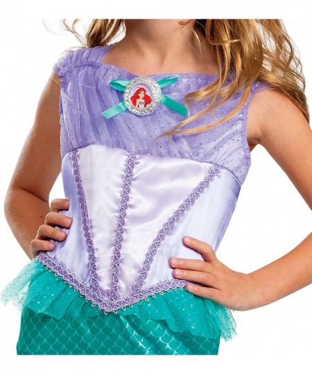 Ariel Costume for Girls Official Disney The Little Mermaid Ariel Costume $40.27 - Kids' Costumes