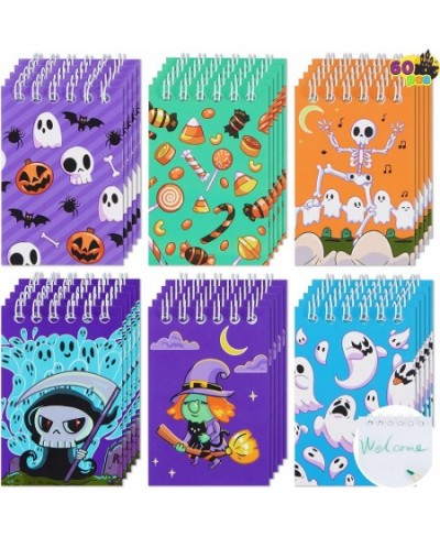 60 Pcs Halloween Notepad Set (6 Designs) Halloween Spooky Notepads for Kids Boys Girls Halloween Party Home School Supplies C...