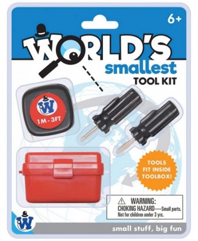 Worlds Smallest Tool Kit $16.44 - Toy Construction Tools