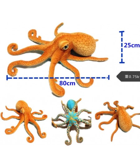 Large Octopus Stuffed Marine Animals Soft Plush Toy 31.5 Inches $56.63 - Stuffed Animals & Teddy Bears