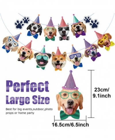 Dog Birthday Banner Birthday Garland Dog Theme Party Bunting Decoration Baby Shower Party Supplies (Dog) $15.91 - Kids' Party...